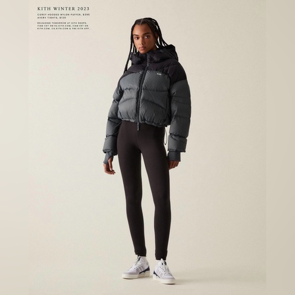 Kith Women Corey Hooded Nylon Puffer - Picture 3 of 9